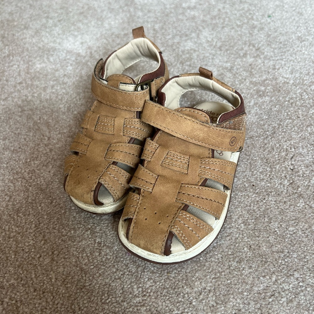 Kids Stride Rite 360 Paddy tan sandals